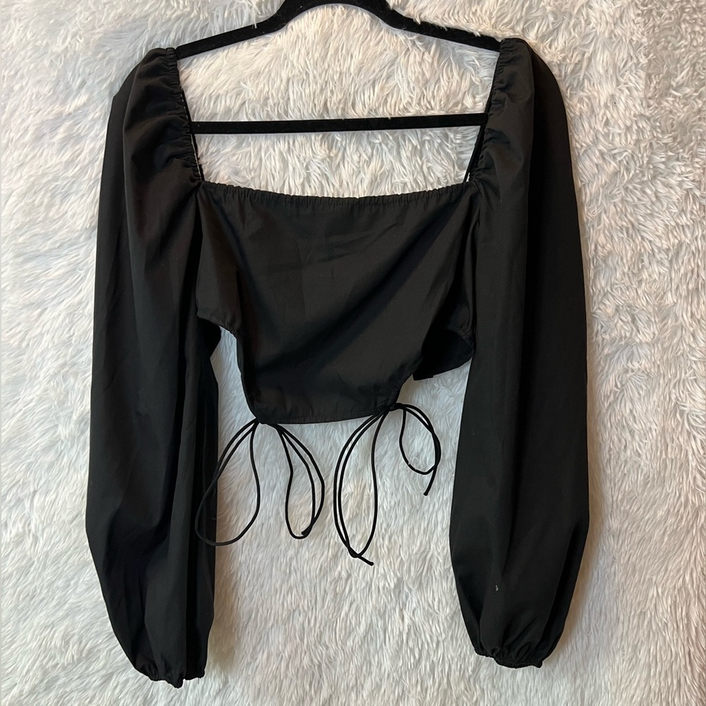Elegant Black Women's Top